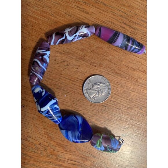 Handmade Lampwork focal glass beads - New - Picture 1 of 4